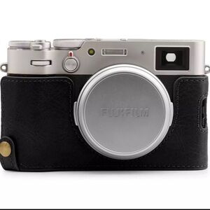 MegaGear MG1894 Ever Ready Genuine Leather Camera Half Case for Fujifilm X100V